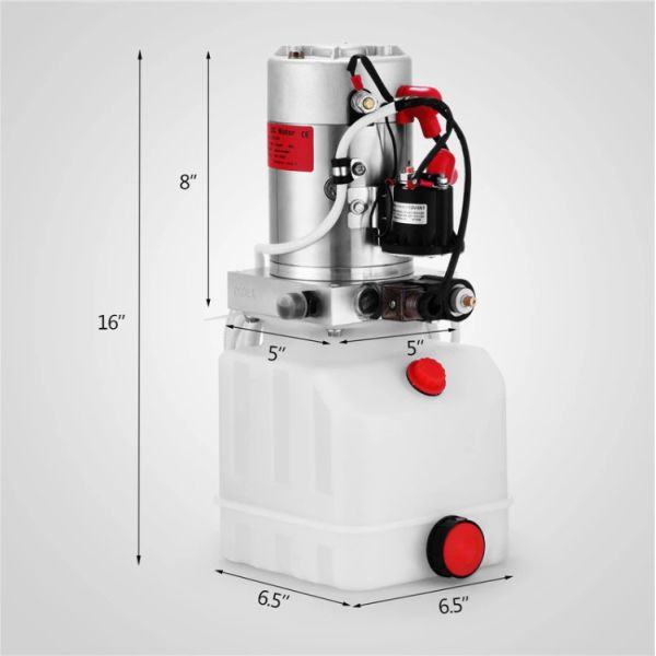 Quality Vertical mounting type 12 volt custom made hydraulic power unit for sale