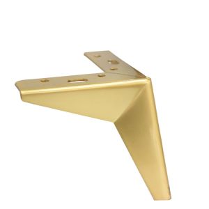 Y Style Replacement Sofa Legs , Chrome Sofa Legs 2.5mm Thickness With Rubber