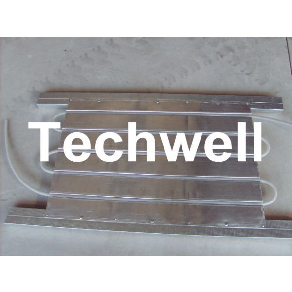 Economical PU Sandwich Panel Machine With Tracking Cutting, PLC Control System