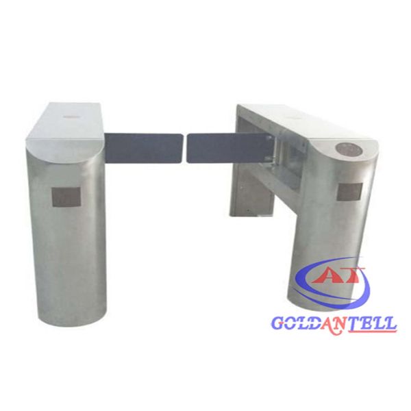Quality Passage Controlled Swing Barrier Gate With Mifare Card Reader And Software for sale