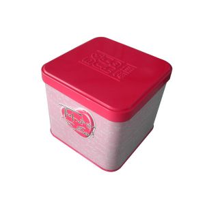 Wholesale 0.21mm Biscuit Tin Box ISO900 Square Metal Tin Containers from china suppliers