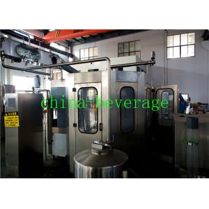 Fully Automatic Drinking Water Filling Machine For PET Plastic Bottle