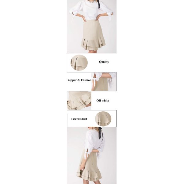 Girl Knee Length Mini Skirts