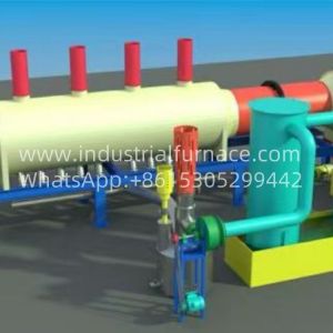 High-Performance Cans paint Removing Furnace for sale