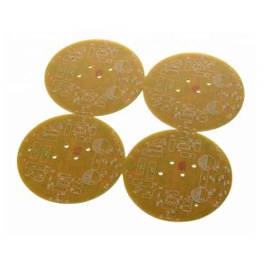 Peelable Mask 1OZ Copper Red Ink FR4 Printed Circuit Board