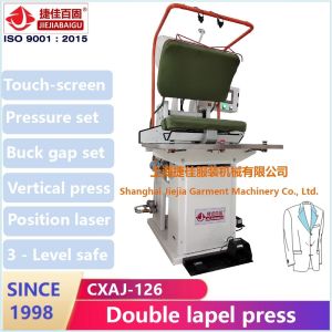 Buy cheap 220V Cloth Press Automatic Machine 1500 Watt Vertical Press Lapel from wholesalers