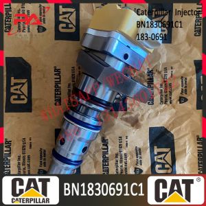 1300 Series Engine Excavator Oem Common Rail Fuel Injectors BN1830691C1 183-0691