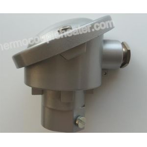 Industrial Aluminium Temperature Sensor Connection Head DIN A , ISO9001