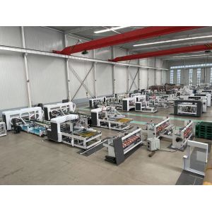 Automatic Folder Gluer Stitching Corrugated Carton Box Machine