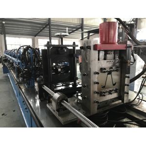 Wholesale 1.6 - 1.2mm Omega Purlin Roll Forming Machine Adjust by hand wheel from china suppliers