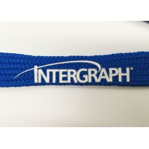 Custom Logo Cotton Polyamide Silk Screen Lanyards For Exhibitions