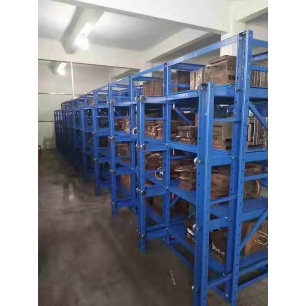 Injection Mold Storage Rack System Heavy Duty Mould Rack Solid Structure