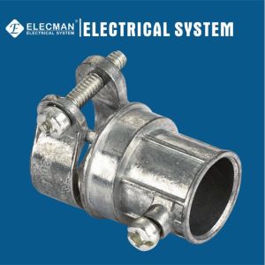 Zinc Die Cast 3/4" EMT to 3/4" FMC Combination Couplings Squeeze Type