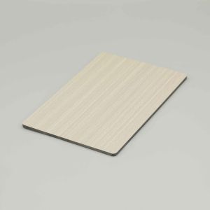 Anti Scratch White Pine Timber Wooden Aluminum Composite Panel Wall Aluminum