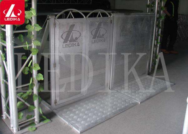 Quality Aluminium Concert Pedestrian Barrier , Easy To Assemble And Disassemble for sale