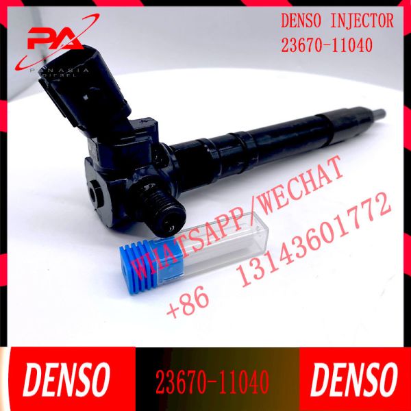High Quality New Diesel Common Rail 23670-11040 Injector For Denso Toyta 2GD Hilux