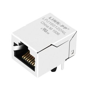 XFMRS XFATM9-CTG1-2MS Compatible LINK-PP LPJ16012DNL 10/100 Base-T Tab Up Without Led Single Port RJ45 Ethernet Connection