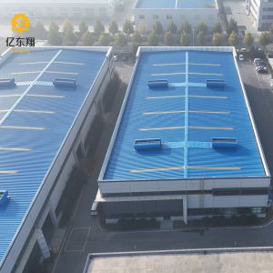 Modern Pre Engineered Steel Building with Sandwich Panel Cladding