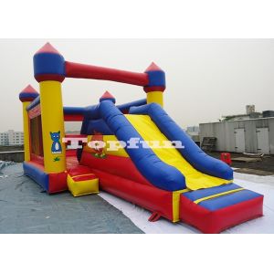 Wholesale PVC Tarpaulin Commercial Inflatable Jumping Castle Combi Slide Hire from china suppliers