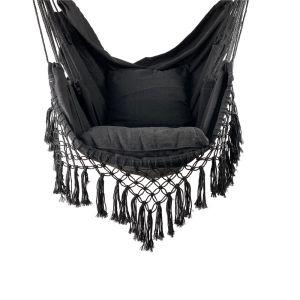 Polyester Cotton Hanging Rope Swing Hammock