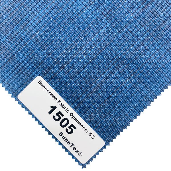 Rainproof Polyester Sunscreen Fabric Curtain Roller Blinds Weather Resistant Shrink Resistant