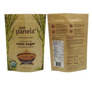 Custom Kraft Paper Herb Packaging Pouch Zipper Stand Up Laminated Bag