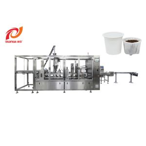 stainless steel 2lines 80 Pcs/Min K Cup Filling Machine