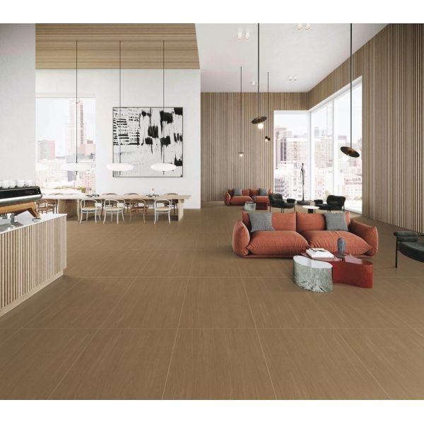 600x1200mm Wooden Porcelain Tiles Acid-Resistant Clay Indoor Floor