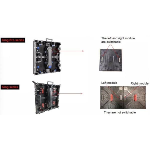 Full Color Aluminum SMD2121 P3.91 Stage Curved LED Screen