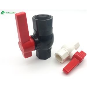 Flexible PVC Plastic Octagonal Ball Valve for Water Supply Customizable and