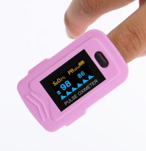 China OLED Display Finger Pulse Monitor Blood Oxygen Saturation Pulse , Finger Pulse Checker on sale
