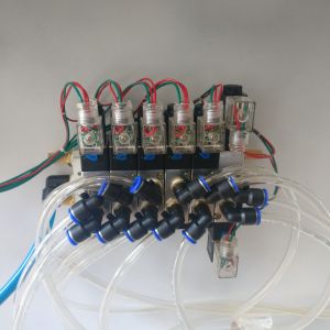 Semi Automatic 220V Hydraulic Press Machine 8pcs Cylinders