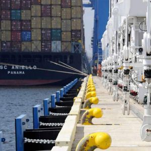 Cast Steel Mooring Dock Bollards PIANC ISO 13797:2020 Standard 50 Tons