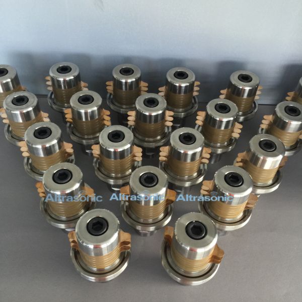 2000W Hi Power Ultrasonic Converter Piezoelectric Transducter For Welding Cutting Machine