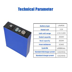 Catl Primastic 3.2v 202ah Rechargeable Lithium Ion Cell For Electric Car