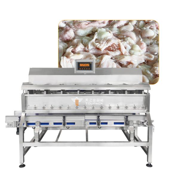 7-Head Linear Flipping Combination Weigher Packing Machine For Tilapia Fish