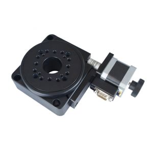 Aluminum Alloy Miniature Rotary Stage Dia 100mm High Load Capacity,