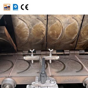 PLC Controlled Deluxe Waffle Roll Production Line Fully Automatic