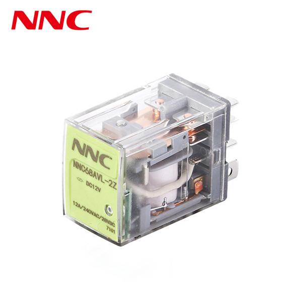 Quality general purpose relay NNCC68AVL, 2pole with led indicator with test button socket type relay LY4 for sale