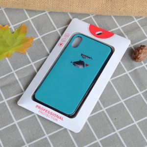 Custom Electronics Packaging Design Pvc Window Folding Box Package for Iphone