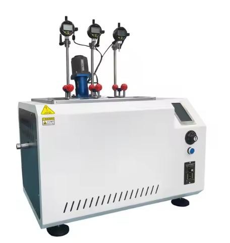 Quality Six Racks Plastic HDT Vicat Tester Softening Point Deformmation Test Machine for sale