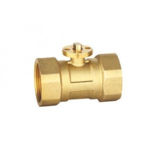 2 Way Motorized Zone Valve , 22mm Motor Operated Ball Valve For Heat Flow DN15