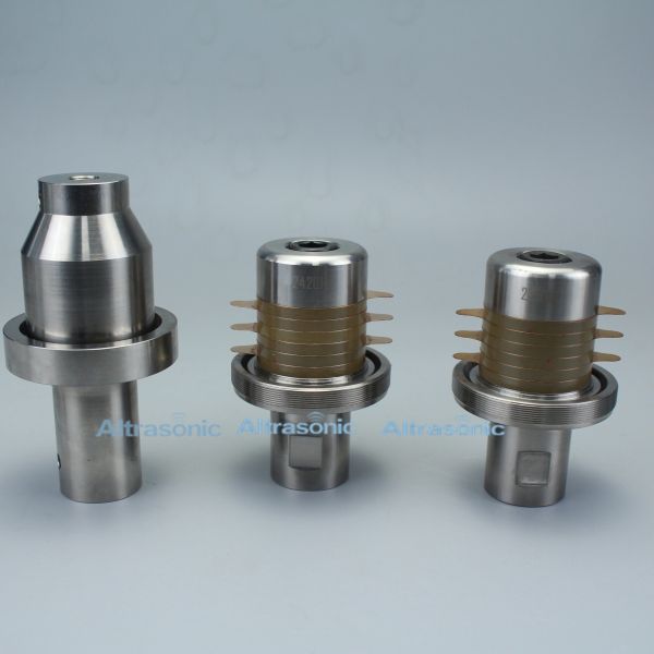 2000W Hi Power Ultrasonic Converter Piezoelectric Transducter For Welding Cutting Machine