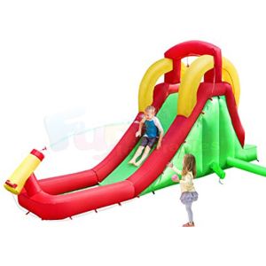 public Backyard 18 OZ Tarpaulin Commercial Inflatable Slide