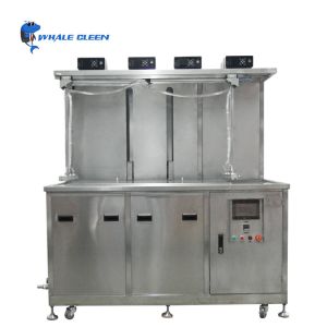 3 Frequency Automatic Industrial Ultrasonic Cleaner Machine With Lifting System