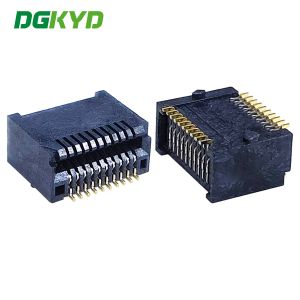 SFP 1X1 Connector Without Shielding Shell LCP Phosphor Bronze DGKYDSFP2C2100D00B