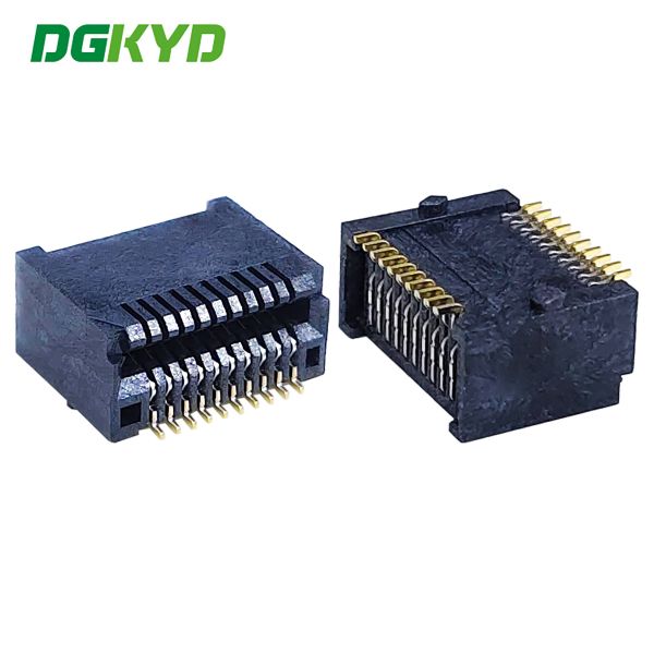 SFP 1X1 Connector Without Shielding Shell LCP Phosphor Bronze DGKYDSFP2C2100D00B
