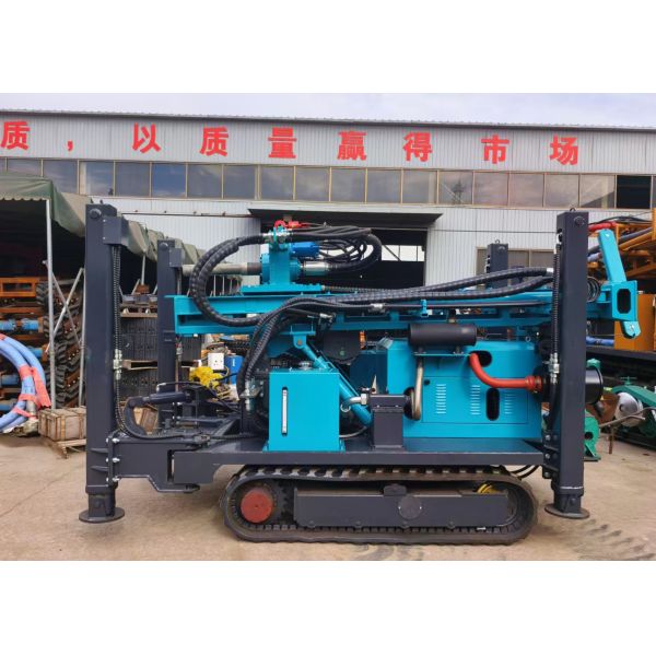 ST 200 Pneumatic Drilling Rig 105-300 Mm Diameter 18MT Lifting Force and 65KW Engine