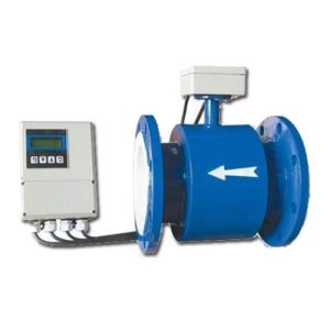 Flanged Electromagnetic Flow Meters For Conductive Liquids In Pipe