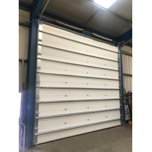 Automatic Overhead Sectional Door Double Skinned With Insulated Sectional